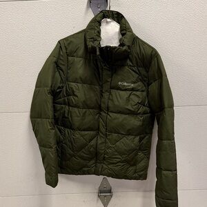 Columbia Olive Quilted Jacket